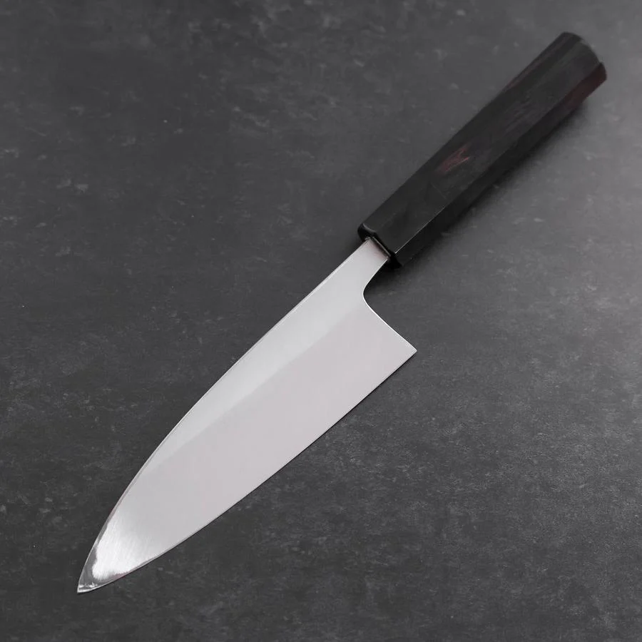 Deba White Steel #2 Kasumi Büffelhorn und Ebenholz Griff 165mm - Image 2