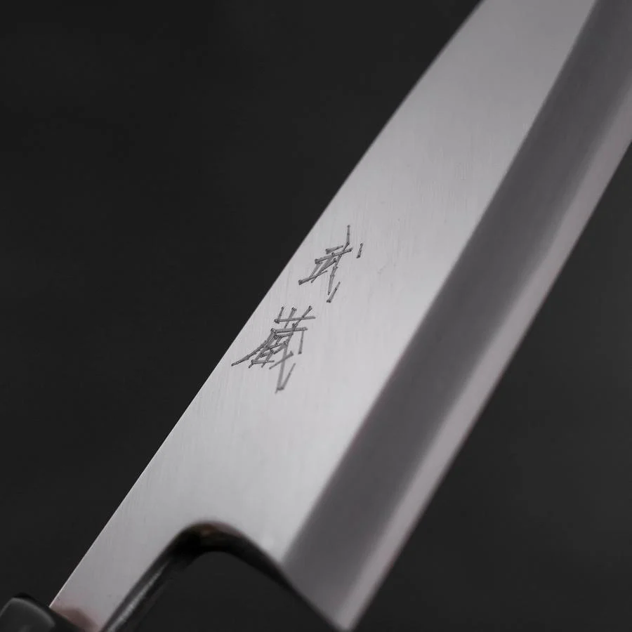 Deba White Steel #2 Kasumi Büffelhorn und Ebenholz Griff 165mm - Image 3