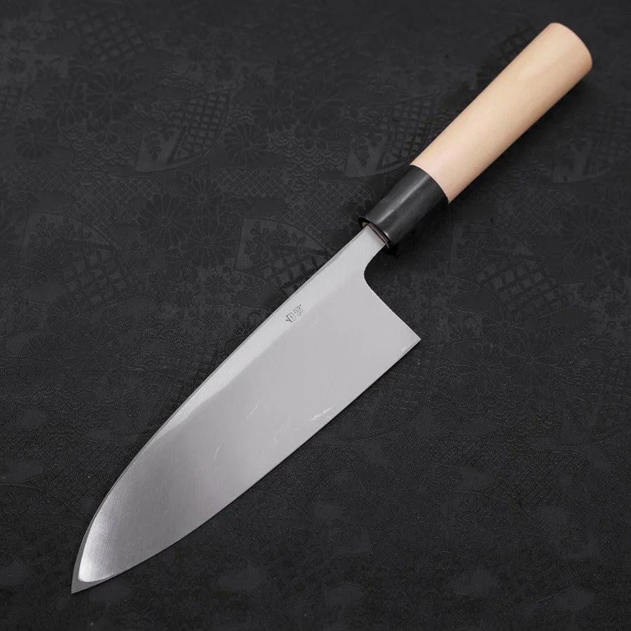 Deba White Steel #2 Kasumi Büffelhorn und Magnolienholz Griff 180mm - Image 2