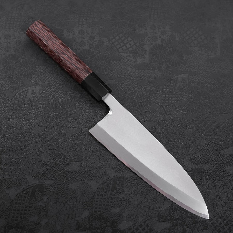 Deba White Steel #2 Kasumi Büffelhorn und Wenge Griff 180mm