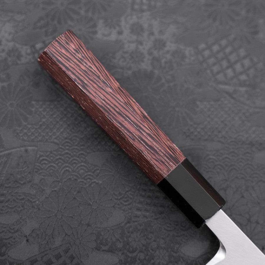 Deba White Steel #2 Kasumi Büffelhorn und Wenge Griff 180mm - Image 6