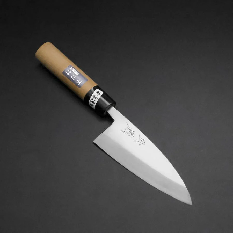Deba White Steel #2 Kasumi Kirschholz Griff 120mm