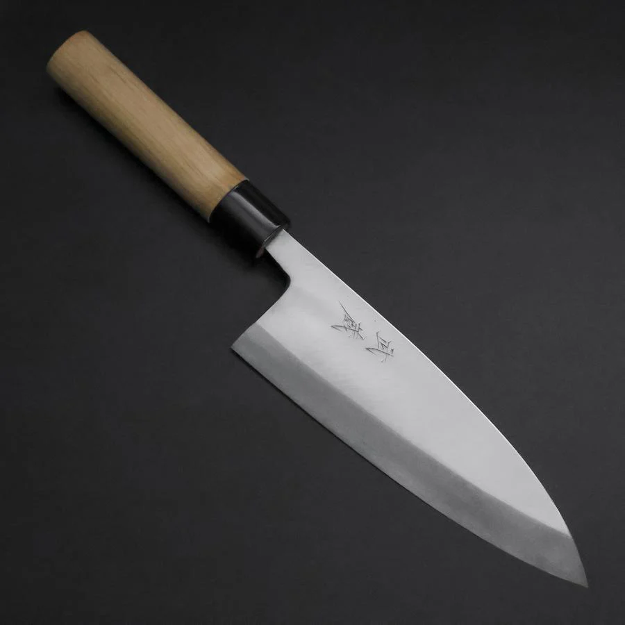 Deba White Steel #2 Kasumi Kirschholz Griff 180mm