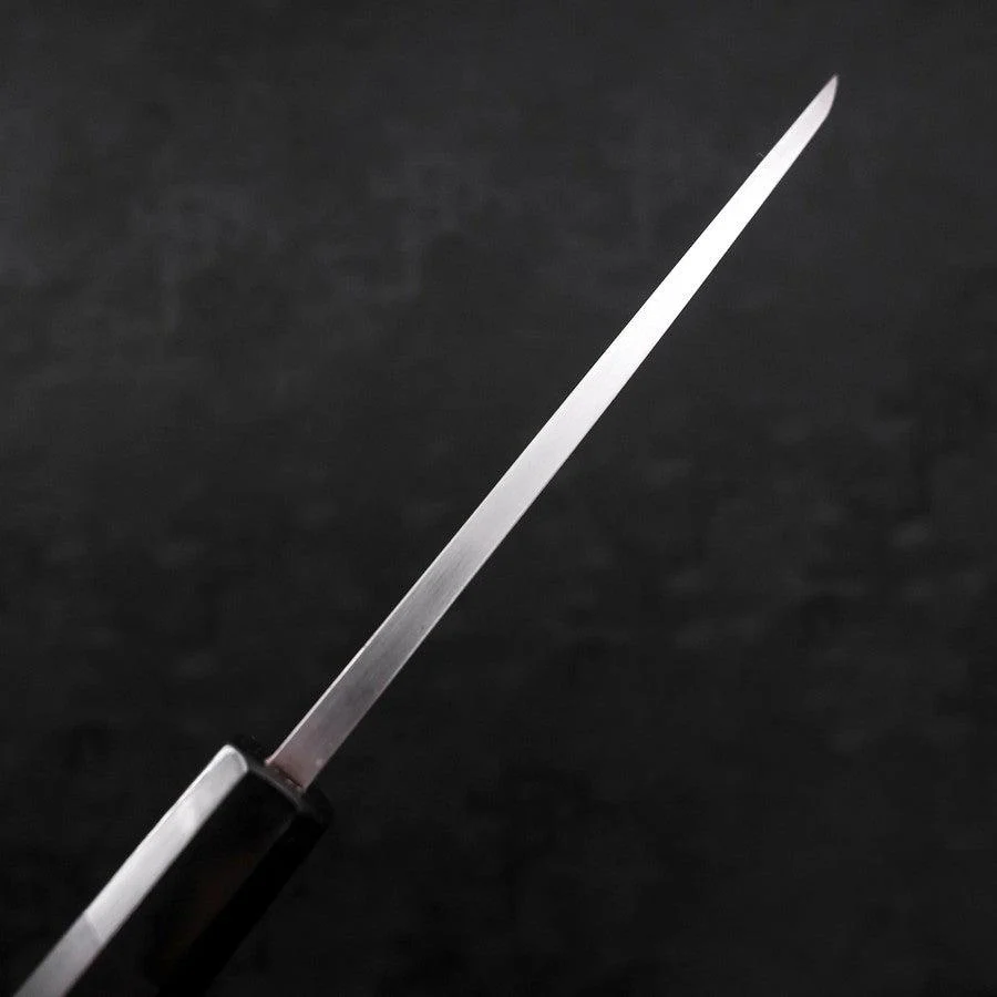 Deba White Steel #2 Kasumi Chokin "Sakura-Fuji" Büffelhorn und Ebenholz Griff 165mm - Image 5