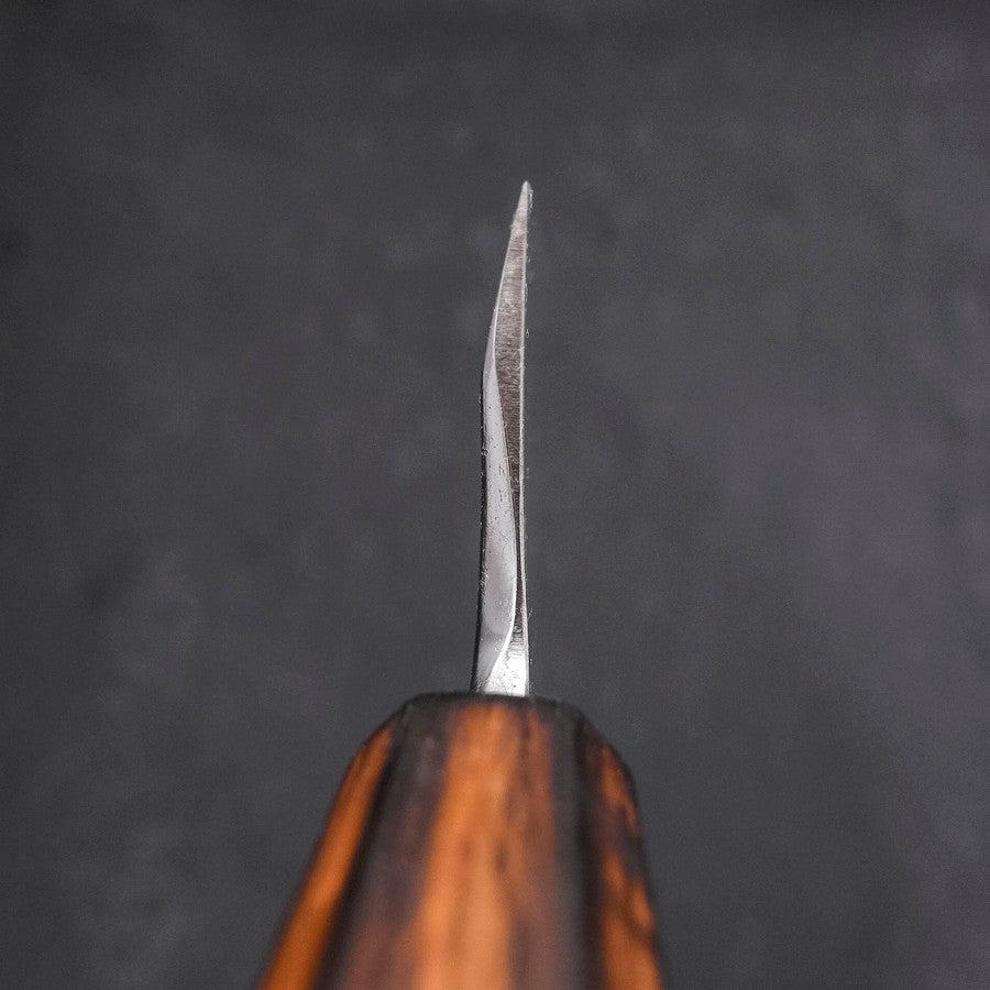 Deba White Steel #2 Kasumi Sumi Urushi Griff 150mm - Image 4