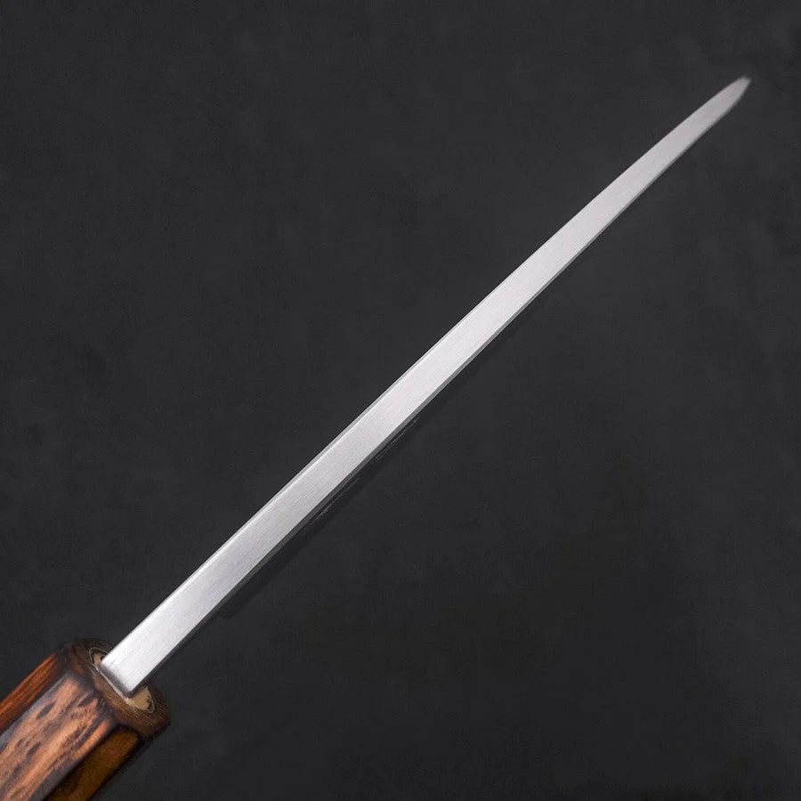 Deba White Steel #2 Kasumi Sumi Urushi Griff 150mm - Image 5