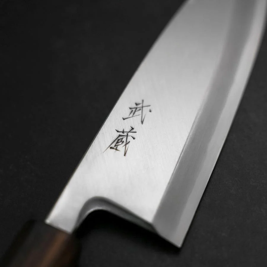 Deba White Steel #2 Kasumi Sumi Urushi-Griff 180mm - Image 3