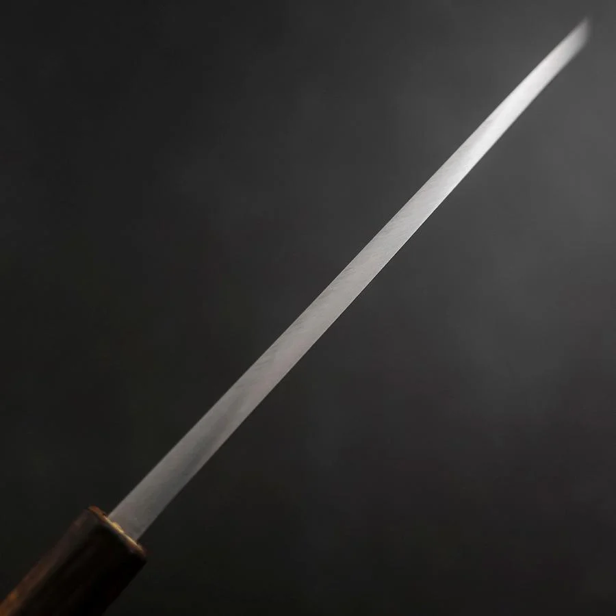 Deba White Steel #2 Kasumi Sumi Urushi-Griff 180mm - Image 5