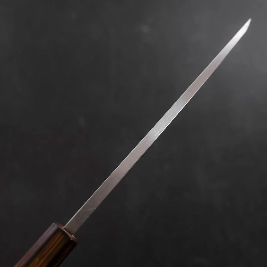 Deba White Steel #2 Kasumi Sumi Urushi Griff 180mm - Image 5