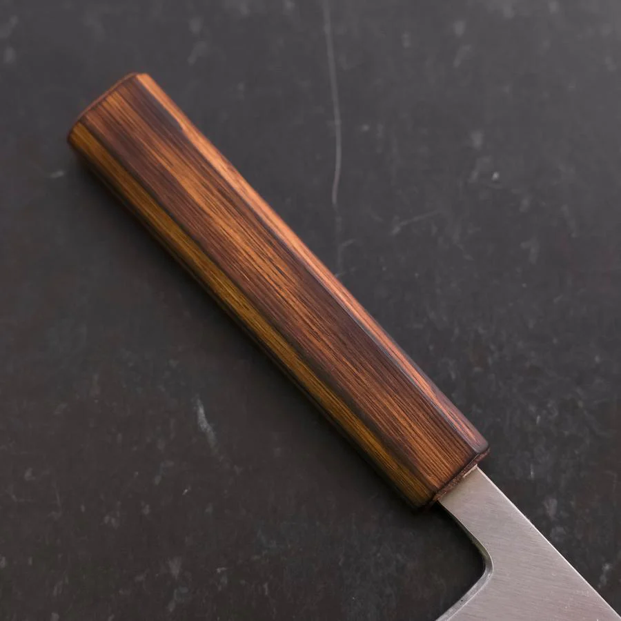 Deba White Steel #2 Kasumi Sumi Urushi Griff 180mm - Image 6