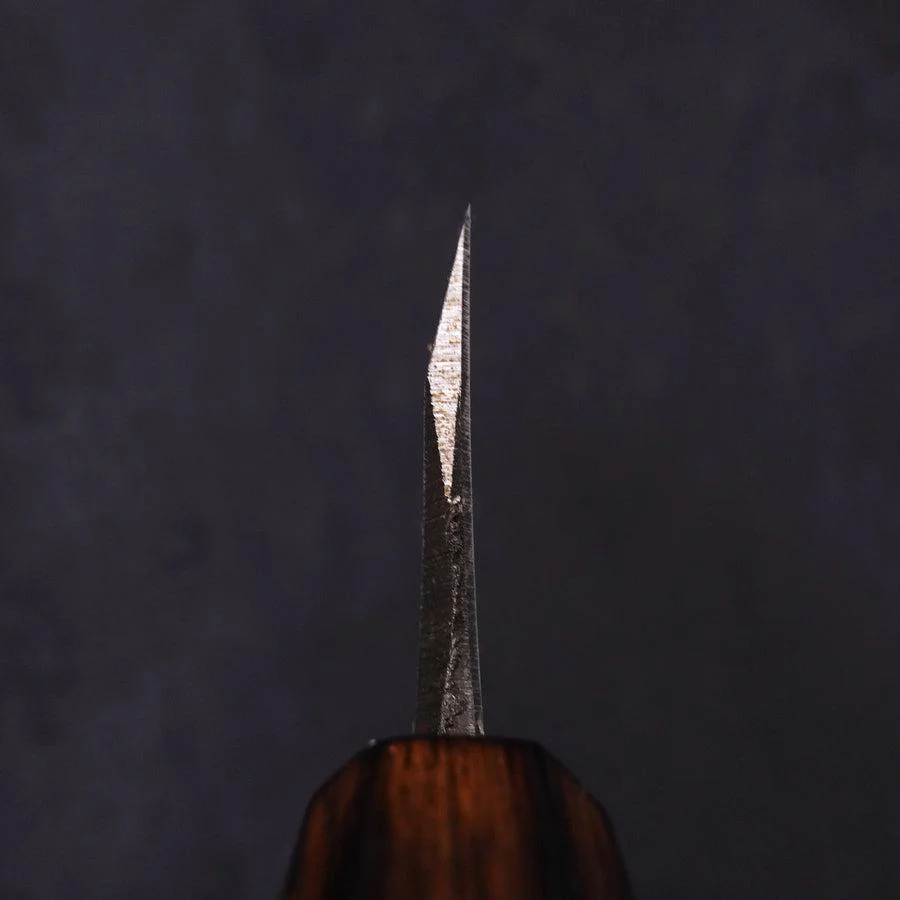 Deba White Steel #2 Kasumi Sumi Urushi Griff 180mm - Image 4