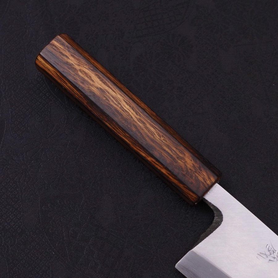 Deba White Steel #2 Kasumi Sumi Urushi Griff 180mm - Image 6