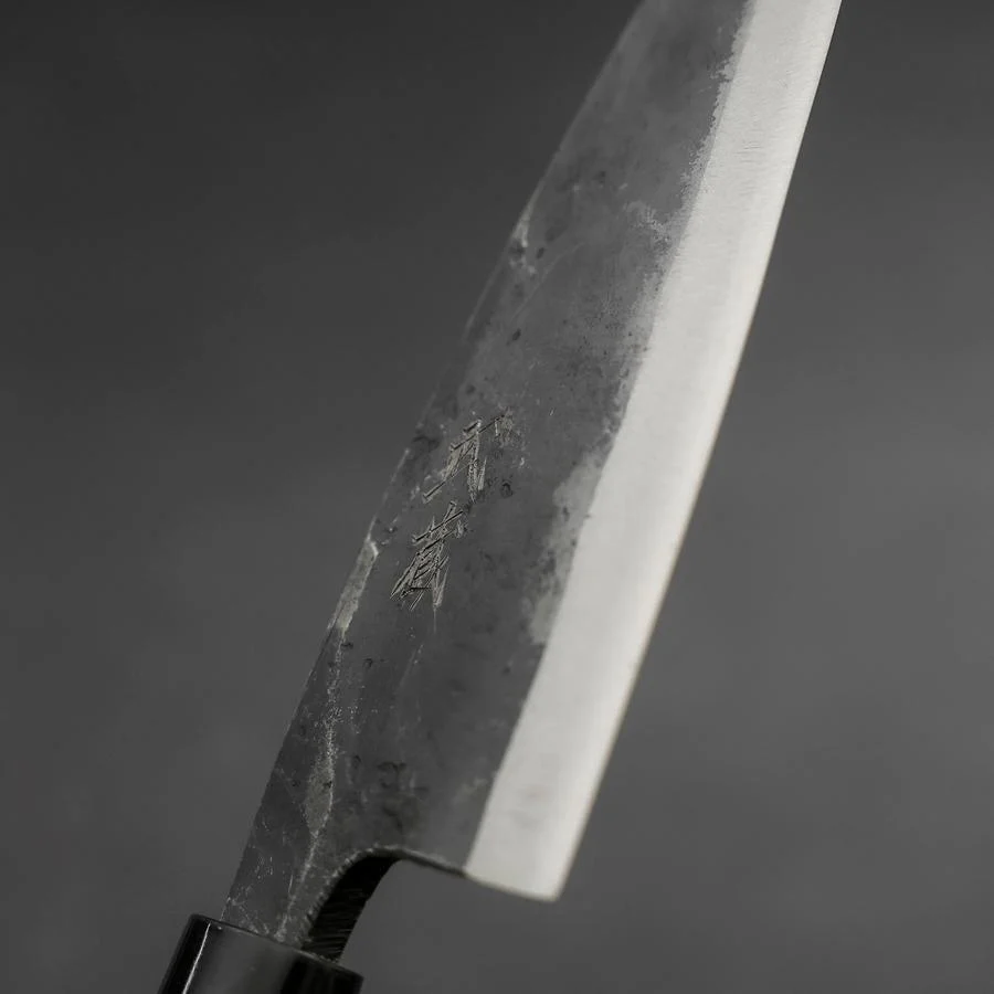 Deba White Steel #2 Kurouchi Magnolienholz Griff 165mm - Image 3