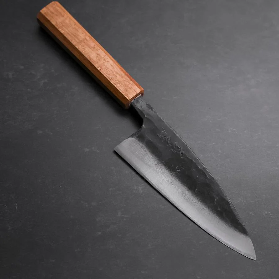 Deba White Steel #2 Kurouchi Eichenholz Griff 150mm