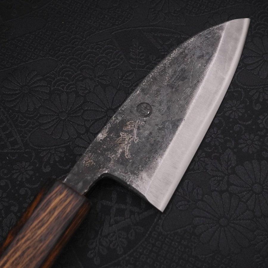 Deba White Steel #2 Kurouchi Sumi Urushi Griff 105mm - Image 3