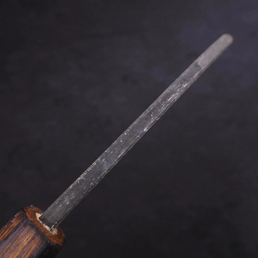 Deba White Steel #2 Kurouchi Sumi Urushi Griff 105mm - Image 5