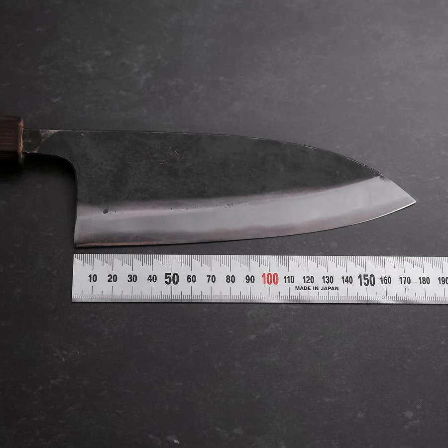 Deba White Steel #2 Kurouchi Sumi Urushi Griff 180mm - Image 6
