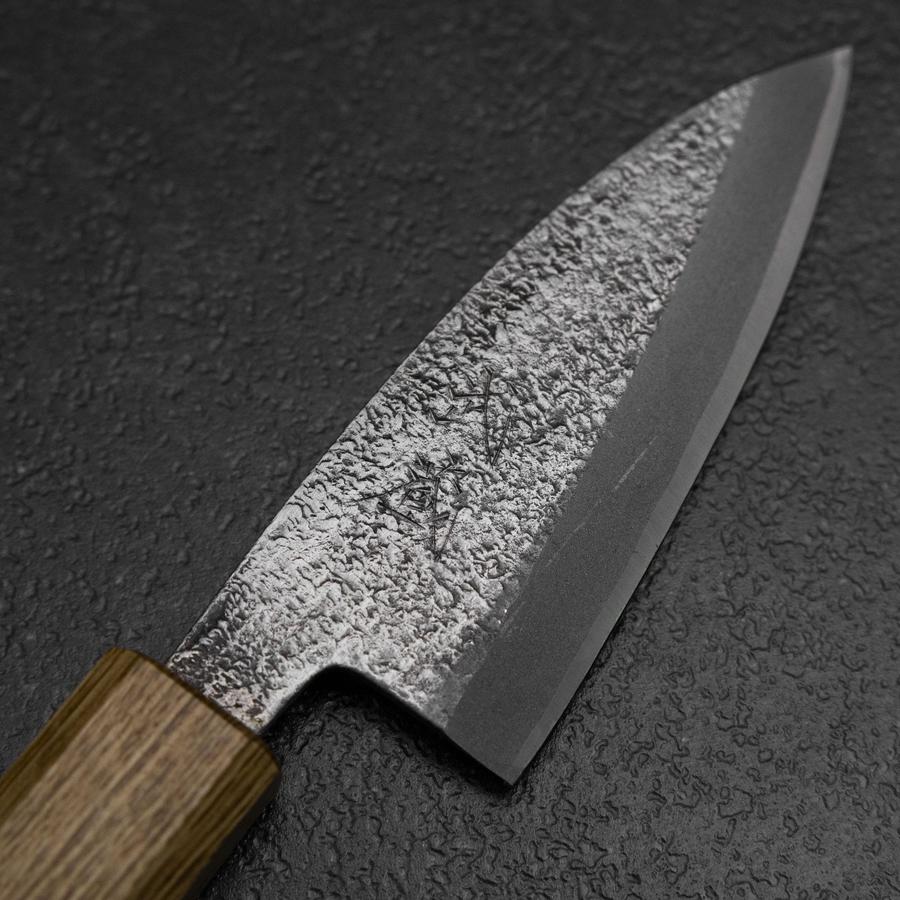 Deba White Steel #2 Nashiji Eichenholz Griff 80mm - Image 3