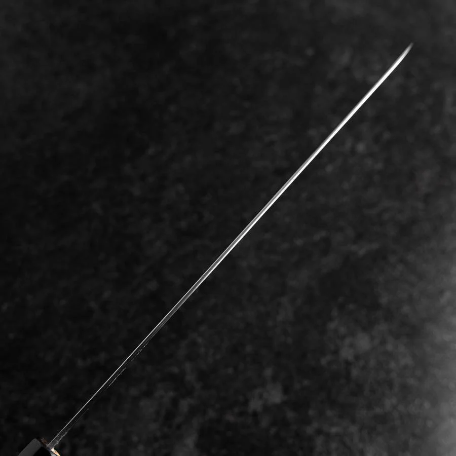 Fuguhiki White Steel #3 Kasumi Büffelhorn und Magnolienholz Griff 270mm - Image 5