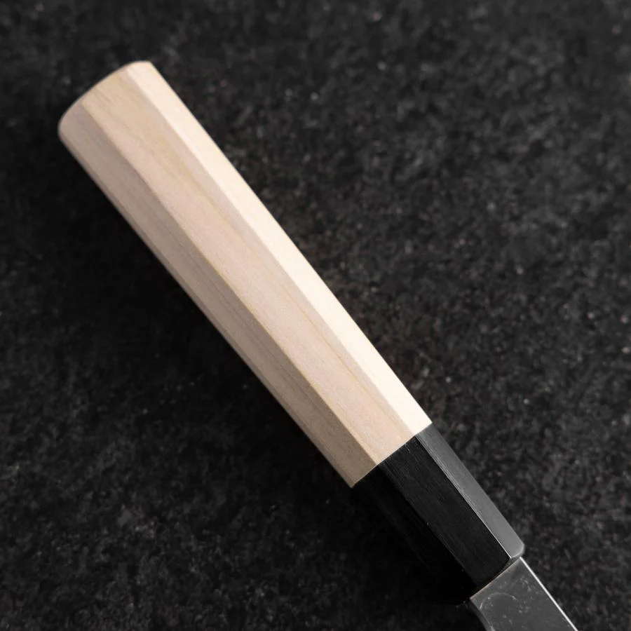 Fuguhiki White Steel #3 Kasumi Büffelhorn und Magnolienholz Griff 270mm - Image 6