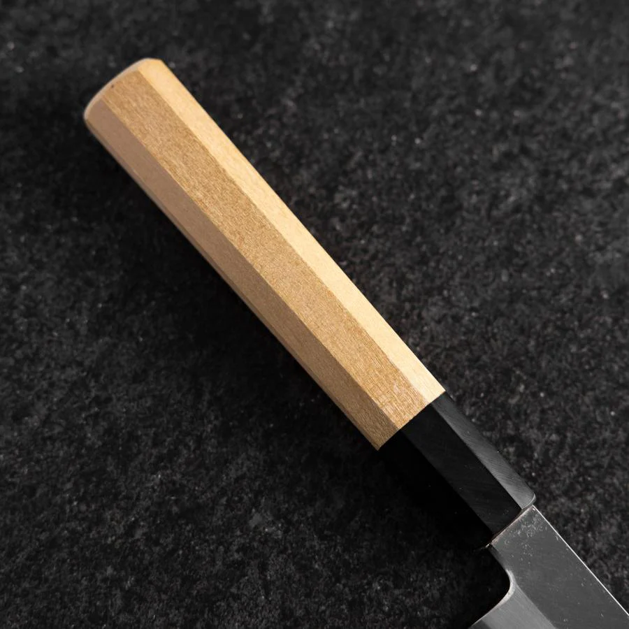 Fuguhiki White Steel #3 Kasumi Büffelhorn und Magnolienholz Griff 300mm - Image 6