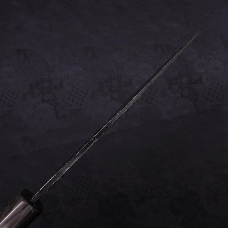 Funayuki Aogami-Super Kurouchi Büffelhorn und Ebenholz Griff 165mm - Image 5