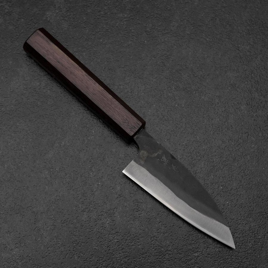 Funayuki Blue Steel #1 Kurouchi Lila Urushi Griff 105mm