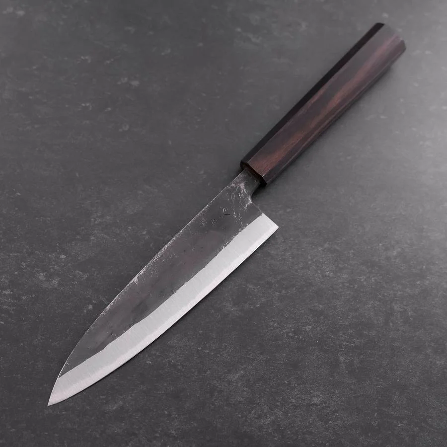 Funayuki Sabaki Blue Steel #2 Kurouchi Ebenholz Griff 165mm - Image 2