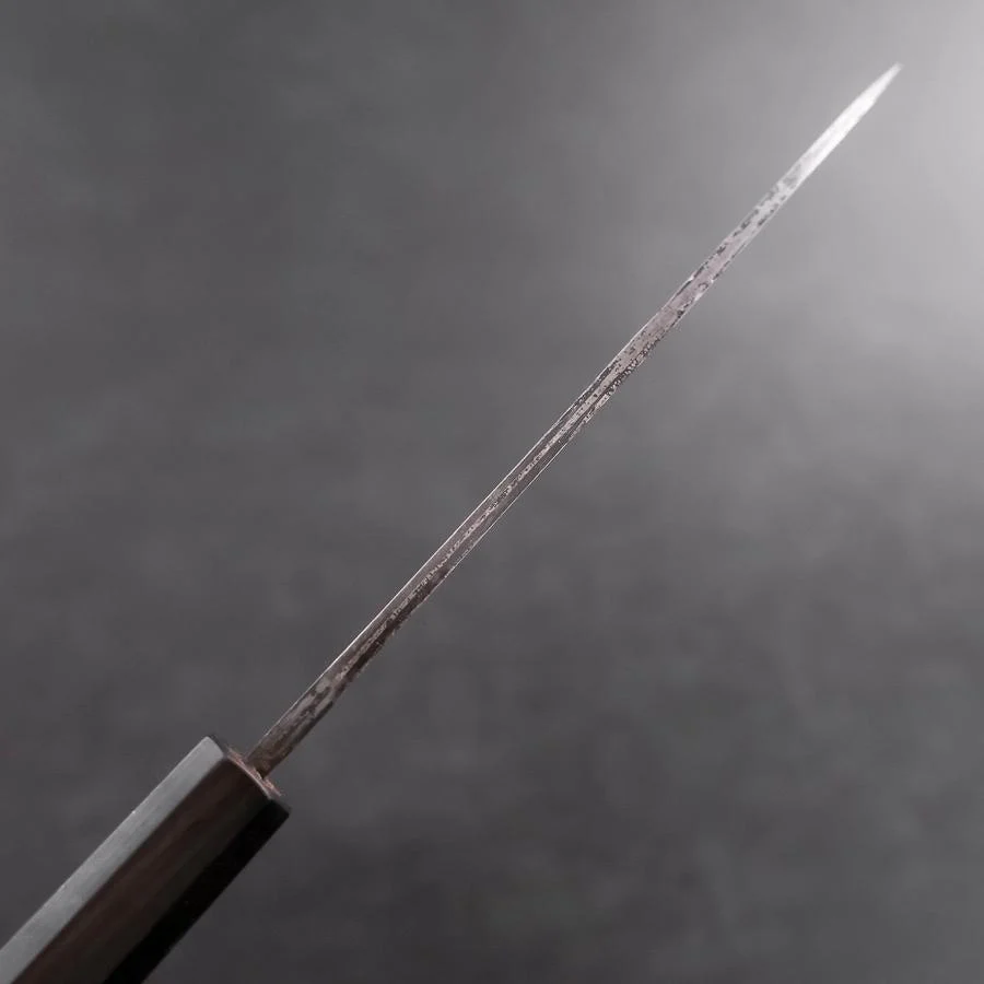 Funayuki Sabaki Blue Steel #2 Kurouchi Ebenholz Griff 165mm - Image 5