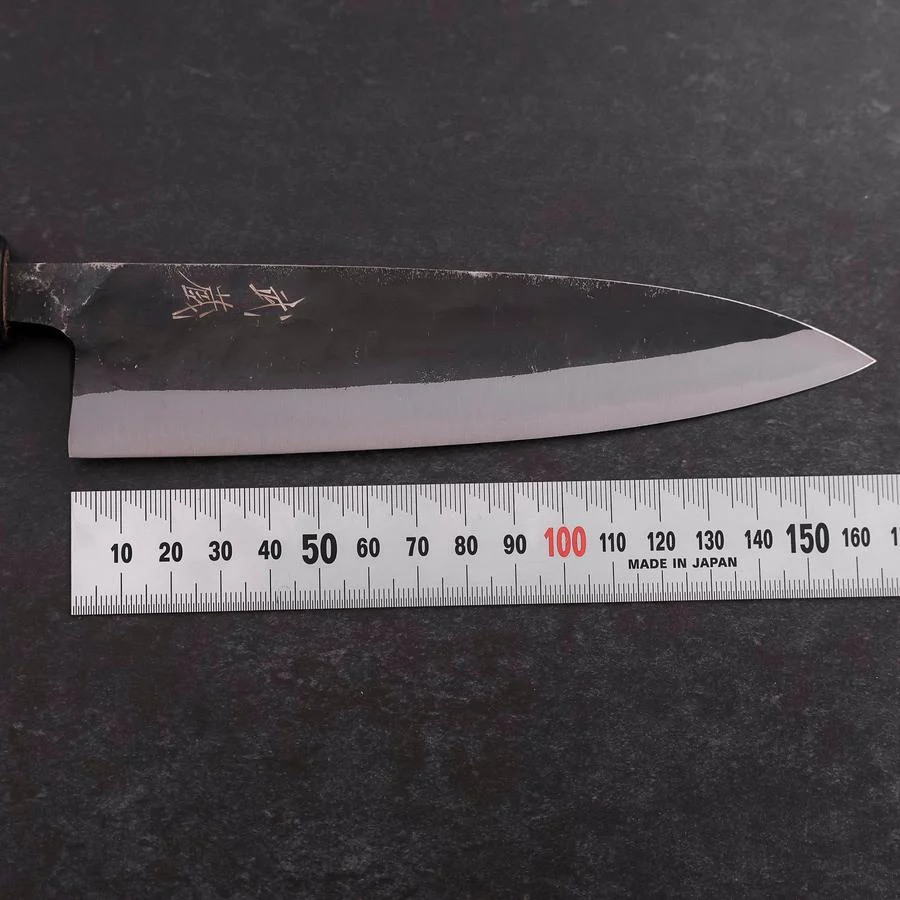 Funayuki Sabaki Blue Steel #2 Kurouchi Ebenholz Griff 165mm - Image 7