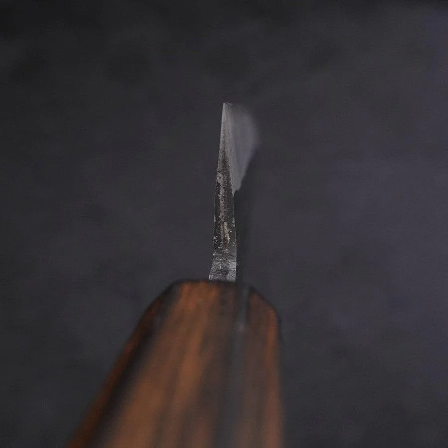 Funayuki Sabaki Blue Steel #2 Kurouchi Sumi Urushi Griff 180mm - Image 4