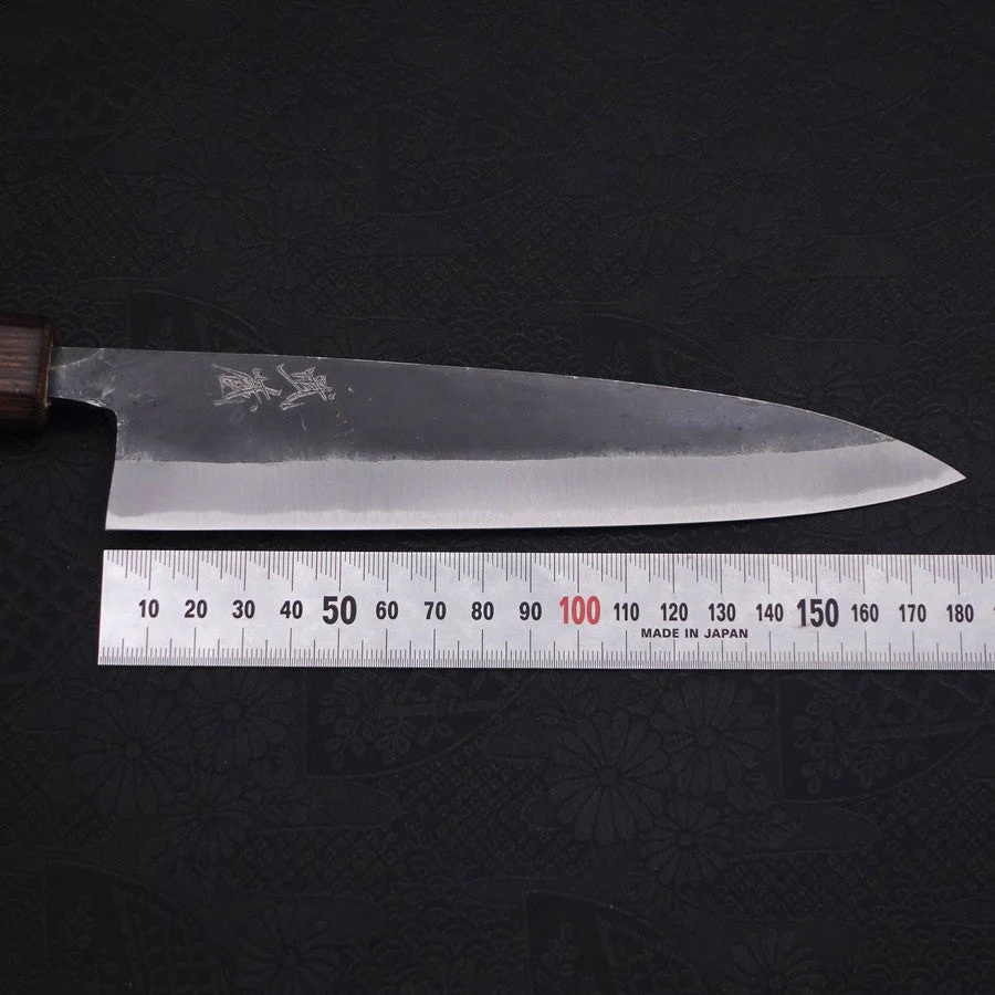 Funayuki Sabaki Blue Steel #2 Kurouchi Sumi Urushi Griff 180mm - Image 7