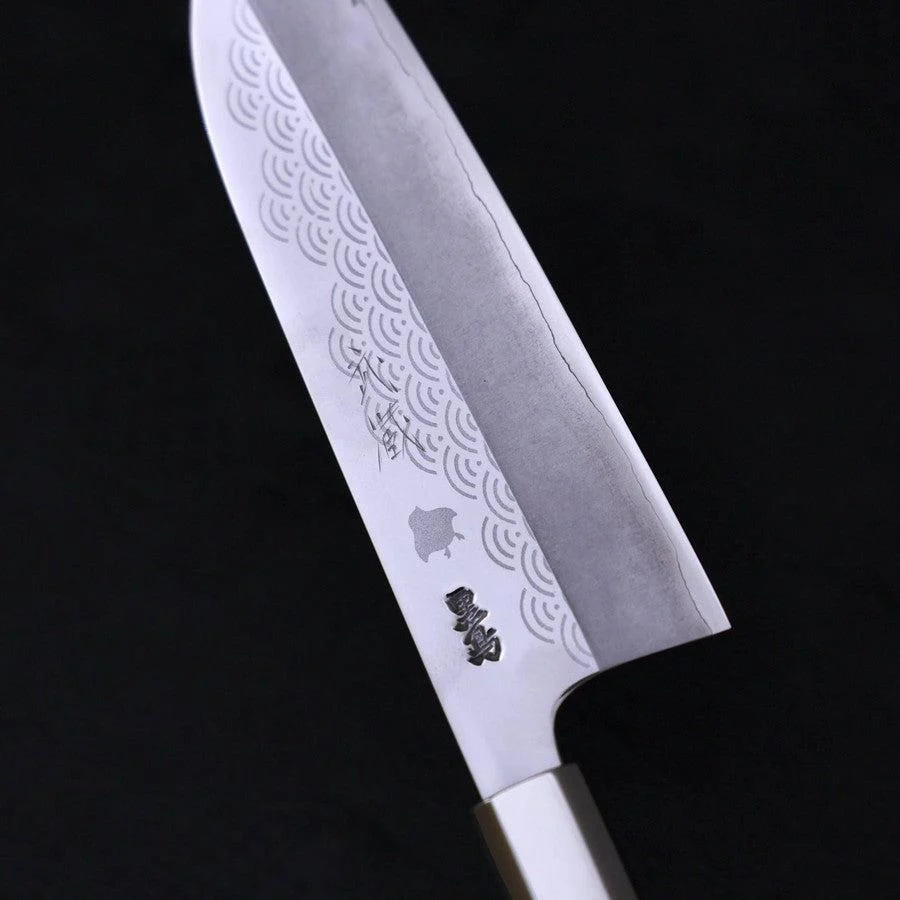 Funayuki Silver Steel #3 Hamachidori Walnussholz Griff 165mm - Image 3
