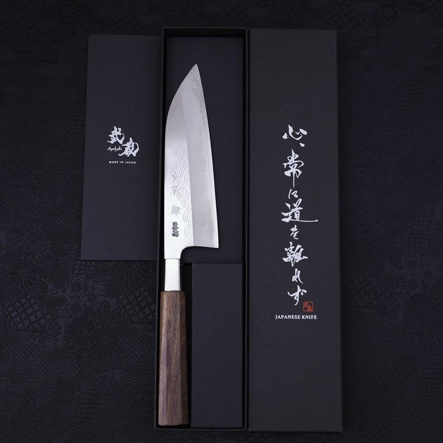 Funayuki Silver Steel #3 Hamachidori Walnussholz Griff 165mm - Image 8