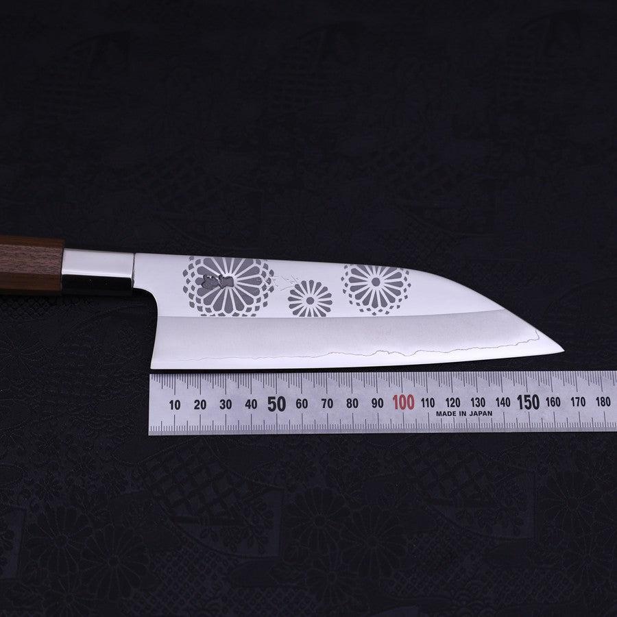 Funayuki Silver Steel #3 Kiku Walnussholz Griff 165mm - Image 7