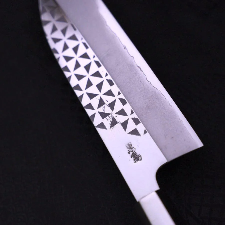 Funayuki Silver Steel #3 Origami Kazaguruma Walnussholz Griff 165mm - Image 3