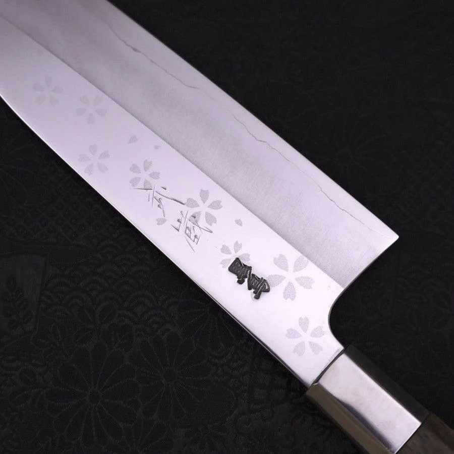 Funayuki Silver Steel #3 Sakura Walnussholz Griff 165mm - Image 3