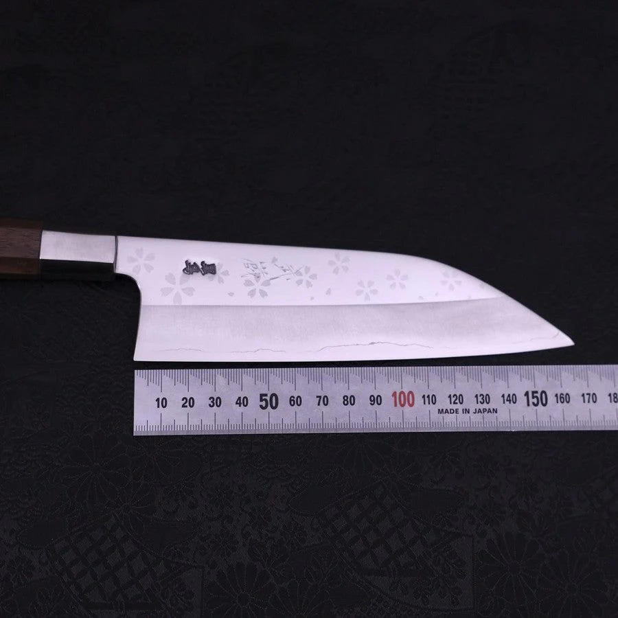 Funayuki Silver Steel #3 Sakura Walnussholz Griff 165mm - Image 7