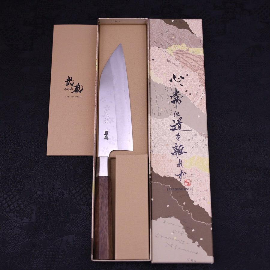 Funayuki Silver Steel #3 Sakura Walnussholz Griff 165mm - Image 8
