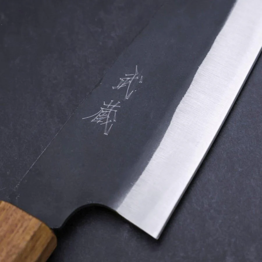 Funayuki White Steel #2 Kurouchi Eichenholz Griff 155mm - Image 3