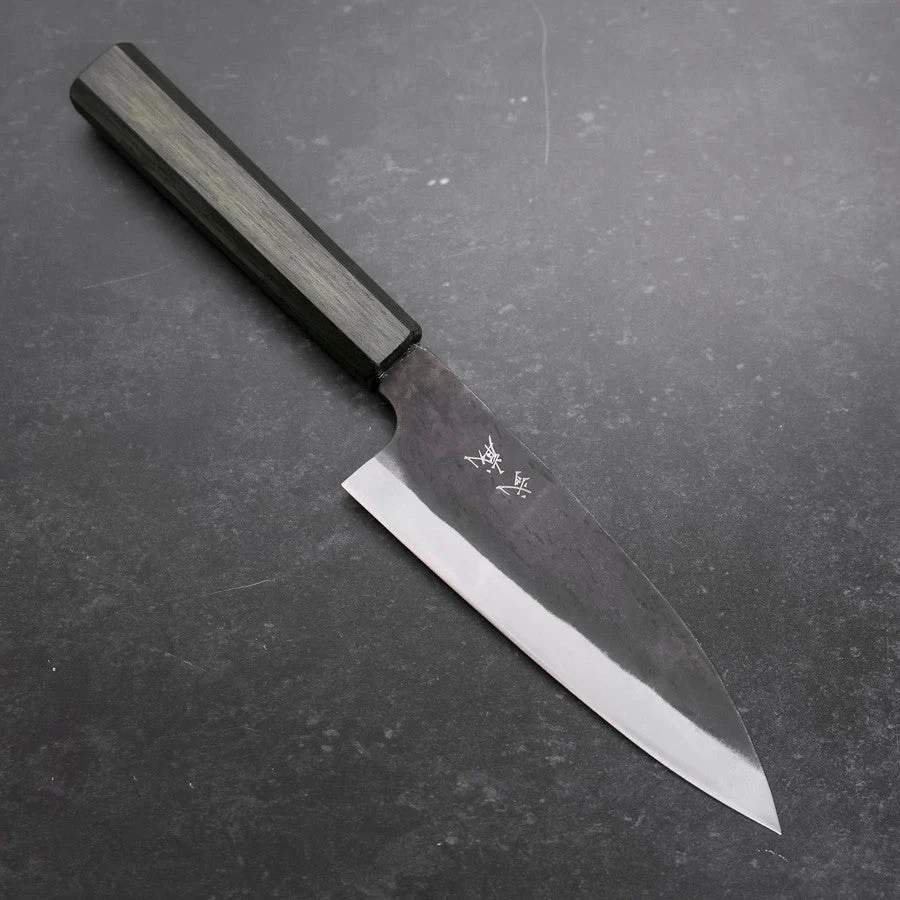 Funayuki White Steel #2 Kurouchi Grüner Urushi Griff 150mm