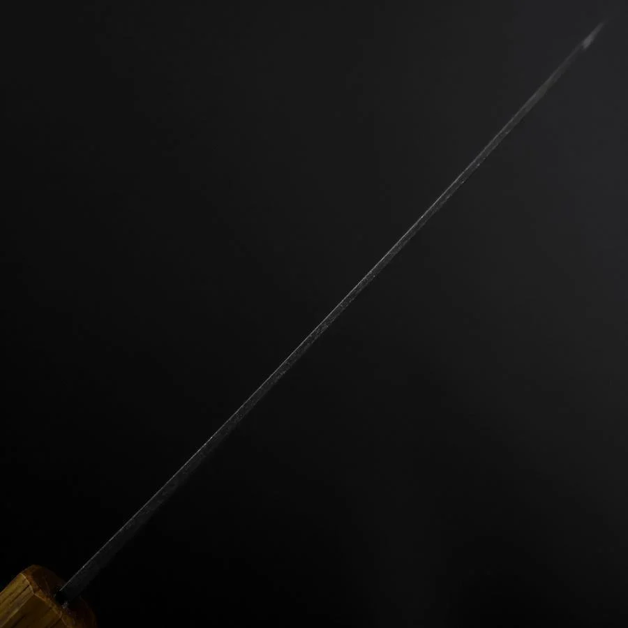 Funayuki White Steel #2 Kurouchi Yaki Urushi Griff 155mm - Image 5