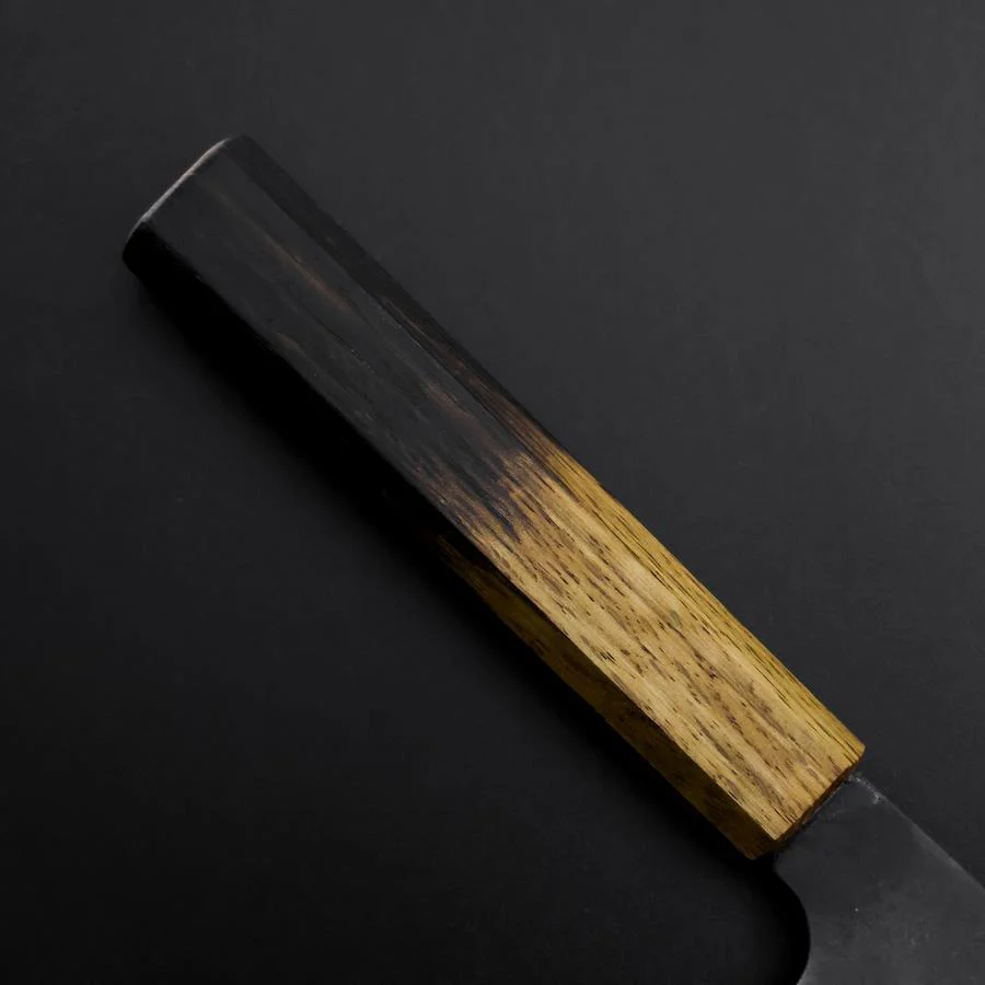 Funayuki White Steel #2 Kurouchi Yaki Urushi Griff 155mm - Image 6