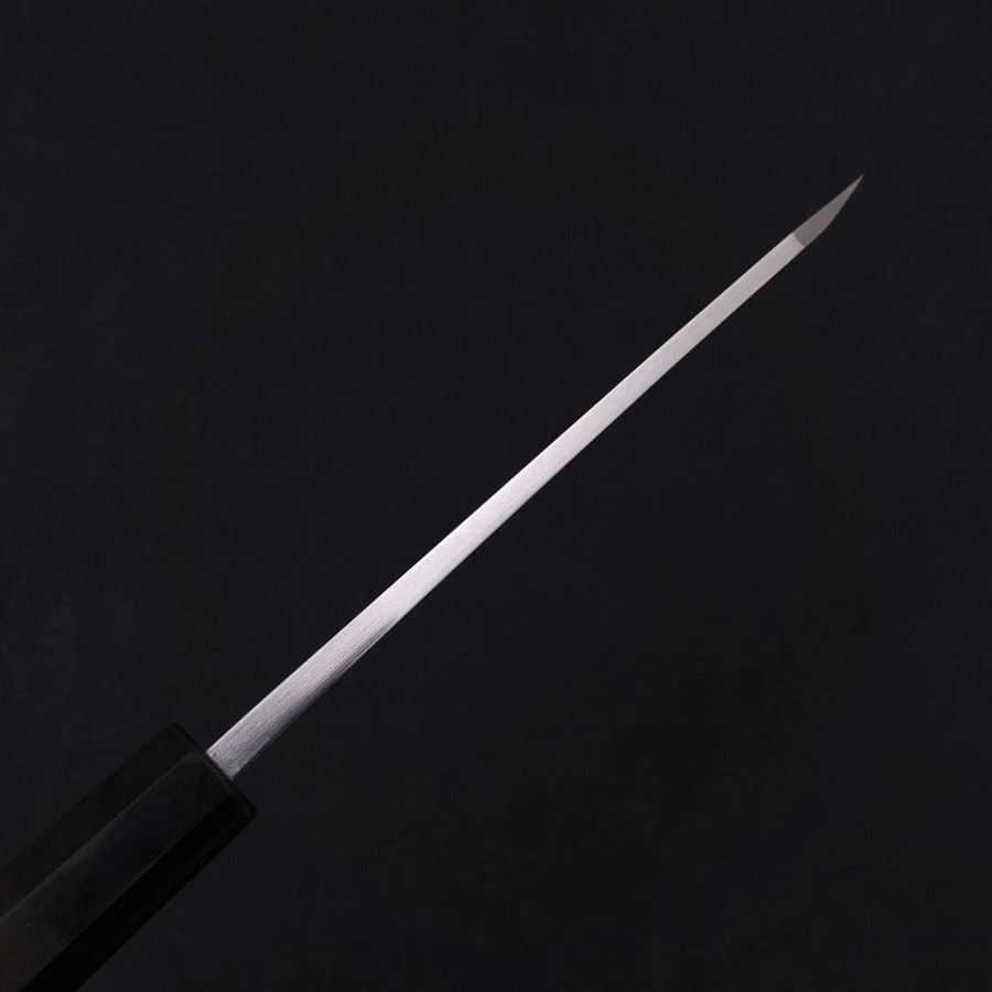 Garasuki Ausbeinmesser White Steel #2 Kasumi Büffelhorn und Ebenholz Griff 150mm - Image 5