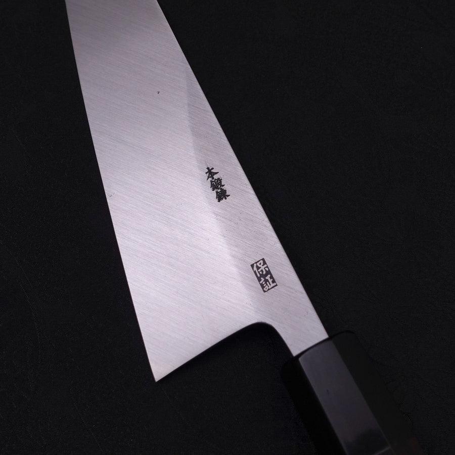 Garasuki Ausbeinmesser White Steel #2 Kasumi Büffelhorn und Ebenholz Griff 180mm - Image 3
