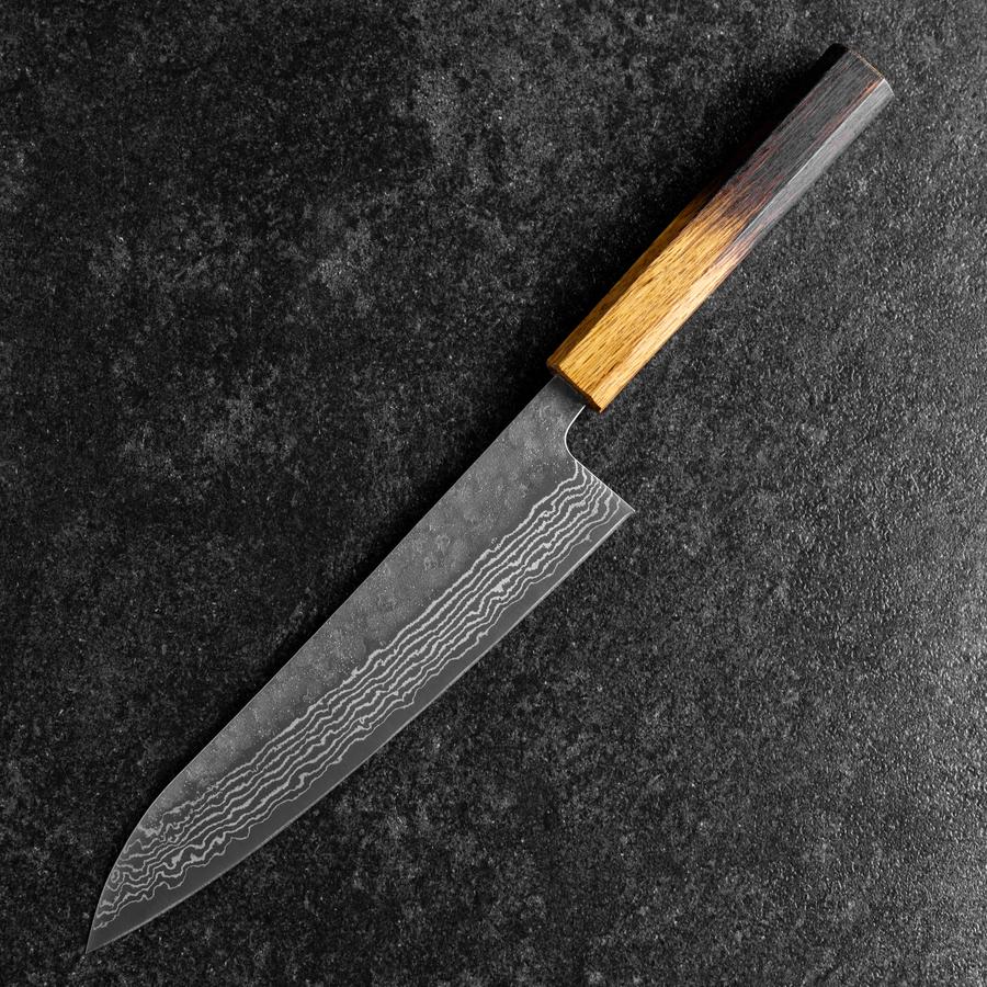 Gyuto 440C Nashiji Damast Yaki Urushi Griff 210mm - Image 2