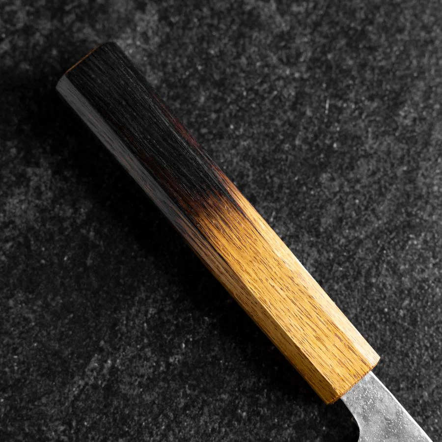 Gyuto 440C Nashiji Damast Yaki Urushi Griff 210mm - Image 7