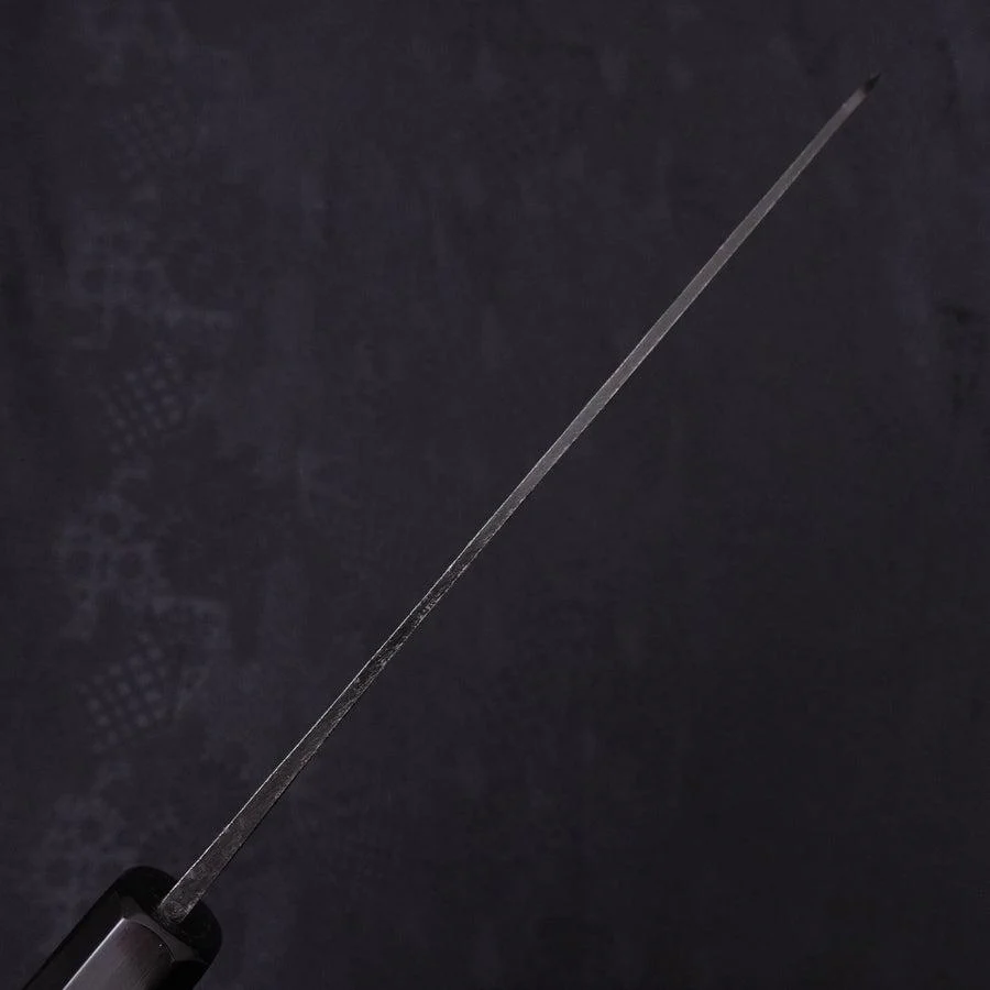 Gyuto Aogami-Super Kurouchi Büffelhorn und Ebenholz Griff 180mm - Image 5