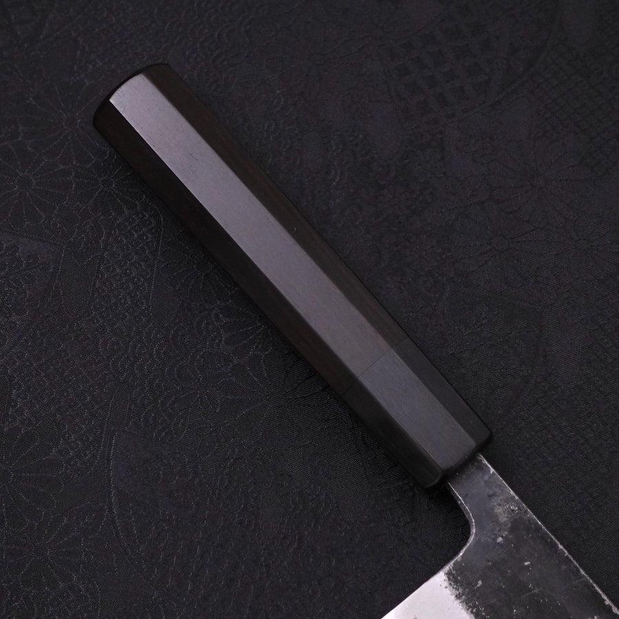 Gyuto Aogami-Super Kurouchi Büffelhorn und Ebenholz Griff 180mm - Image 6