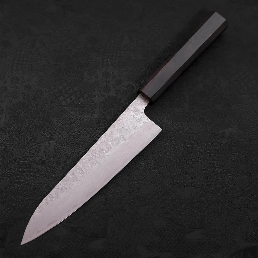 Gyuto AUS-10 Nashiji Damast Ebenholz Griff 180mm - Image 2